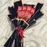KitKat Chocolate Bouquet in Black & Gold Wrap