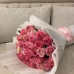 Blush Pink Rose Elegance Bouquet