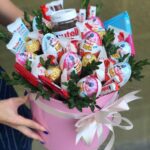Kinder Joy & Nutella Chocolate Hatbox Arrangement