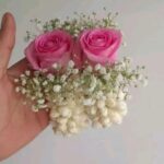 Pink Rose & Jasmine (Motia) Hand-Tied Gajra Duo